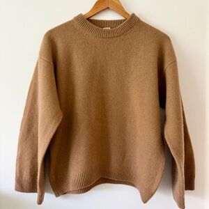 TOTEME crewneck wool cashmere blend Sweater
